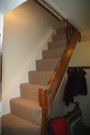 Carpeted Stairs, Messy Side Panel Removed